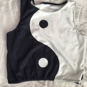 Yin Yang Crop Top